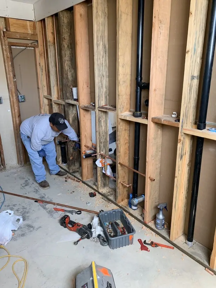Commercial rough-in plumbing for Commercial Plumbing in Hampton